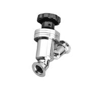 VDFNGFD Compatible con KF16 KF25 KF40 KF50 KF válvula de aleta vacío Manual deflector parada ángulo brida tubo Ting(Y-Type,KF16_SIZE)