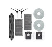 VDFNGFD Compatible con L30s Ultra, Compatible L10s Gen 2, Piezas de aspiradora, Rodillo Principal, Cepillo Lateral, Filtro Hepa, paño fregona, Bolsa for el Polvo(Light Green)