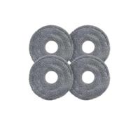 VDFNGFD Compatible con Saros 10R Accesorio Cepillo Principal/Lateral Paño de fregona Filtro HEPA Bolsa de Polvo Piezas de Repuesto Robot Aspirador(4pcs Mop)