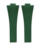 VDFNGFD Compatible con Tissot PRX Series 35 mm 40 Hebilla de mariposa FKM Resistente al agua Liberación rápida Reemplazo correa reloj 11 12(Green no buckle,12mm)