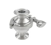 VDFNGFD Compatible con válvula de retención triple abrazadera 3/4 ''1'' 1,5'' 2'' flujo unidireccional SS304/316L acero inoxidable Vertical(OD25mm Ferrule 50.5,SUS316L)