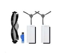 VDFNGFD Compatible con Venga VG RVC 3000 Robot Aspirador repuestos Accesorios Cepillo Lateral Principal Filtro Hepa Almohadilla de fregona(Set A)