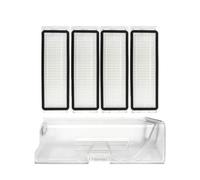 VDFNGFD Compatible con Xiaomi P10 A7400RR Q Revo Dust Box Robot Aspirador con Filtro HEPA, Cubo de Basura, Accesorios for el hogar(5pcs)