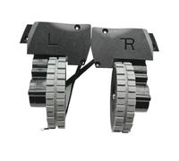 VDFNGFD Conjunto de Motores de Rueda de aspiradora Compatible con AMIBOT Animal Premium H2O Connect X782, Piezas de Repuesto for Robot Aspirador.(R and L Wheel)