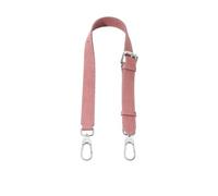 VDFNGFD Correa Cruzada Ajustable de Cuero Vaca, Accesorios conversión compatibles con Longchamp Mini Bag Transformation, 46,5 cm-67cm(Petal Powder Silver)