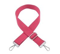 VDFNGFD Correa de Bolso Color sólido Compatible con Hombro for Mujer, Bandolera Decorativa, Accesorios for cinturón, asa Cruzada, Parte Ancha(Hot Pink)