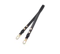 VDFNGFD Correa de Cuero Compatible con Dauphine Real Natural Lace Compatible LV NOE Bucket BB MM Nano Bags(Black)