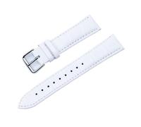 VDFNGFD Correa de reloj repuesto universal compatible con hombres y mujeres 12 mm, 14, 16, 18, 20, 22 24(White,16mm)