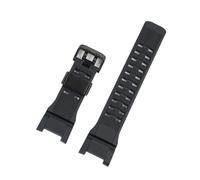 VDFNGFD Correa de reloj resina Compatible con Casio, la tercera generación The Big Mud King GWG-B1000, pulsera anillo acero muesca dedicada(Black)