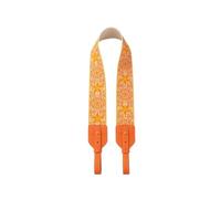 VDFNGFD Correa for Bolso Compatible con Hermes Herbag Evelyn Picotin Lindy, Hombro Ancho Trenzado de 5 cm, Bandolera única(Orange Gold,L 80CM W 5CM)