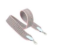 VDFNGFD Correa for Bolso de 110cm, Compatible con Bolsos Herbag Kelly, Correas algodón, Bandolera, Accesorios cinturón Repuesto(Pink Silver,100)