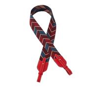 VDFNGFD Correa geométrica for Bolso de Correas, Compatible con Evelyn Lindy, Hombro Ancho, Bricolaje(Red,90Cm Gold Nail)