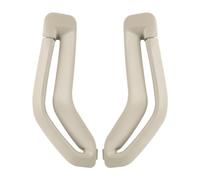 VDFNGFD Cubierta de Ajuste de Puerta selectora de cinturón de Anillo guía Retractor Izquierdo Derecho Compatible con Piezas Interiores Volvo S60 S80 XC90 39885875(Beige Left Right)