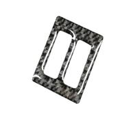 VDFNGFD Embellecedor de fibra de carbono for el marco de la salida de aire central, compatible con Toyota Corolla 2014-2018