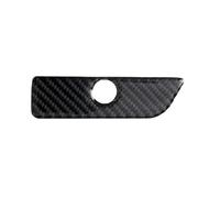 VDFNGFD Embellecedor de fibra de carbono for manija de caja de almacenamiento de copiloto, compatible con Ford Explorer 2013-2019