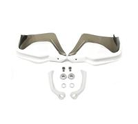 VDFNGFD Protector de Manos con Aspecto de Carbono Compatible con BMW R1200GS, R1200 GS, LC, R1250GS, GSA, F800GS, ADV, S1000XR, F750GS y F850GS.(White Green Set)