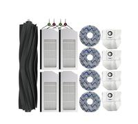 VDFNGFD Repuesto de Cubierta de Cepillo Principal T10 T20, Compatible con DEEBOT X1S X1S Pro, Bolsa for Polvo, Filtro HEPA, trapeador y aspiradora.(10)