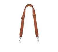 VDFNGFD Tela de Repuesto Ajustable Color sólido, 2,5 CM, Compatible con Bolso, Correa Hombro, señora, cinturón Transporte(Caramel,Golden Buckle)