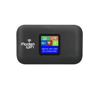 vdha Enrutador WiFi Módem Portátil Inalámbrico 4G Mini Punto de Acceso para Exteriores 150mbps Bolsillo Mifi Ranura para Tarjeta SIM Repetidor 3000mah Gris Hierro