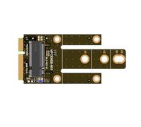 vdha Tarjeta Adaptadora MPCIE A Key-B Ranura de Expansión MINIPCI-e A M.2 NGFF Tarjeta Adaptadora Nic Interfaz WiFi A Tarjeta Adaptadora M A