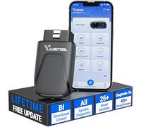 VDIAGTOOL Herramienta de diagnóstico de escáner D200 OBD2, Herramienta de escaneo bidireccional inalámbrica 2025 con actualizaciones gratuitas de por Vida, 23 restablecimientos, Herramienta de