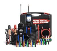 VDIAGTOOL V200 PRO Kit Mejorado, Sonda Probador de Circuito Coche con 30 Piezas Back Probe, Buscador de Cortocircuitos 12/24V, Voltaje AC/DC/Componentes, Relés/Fusible Prueba, Rastreador de Cable 40Ft