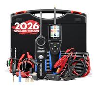 VDIAGTOOL V500 Pro Probador de Circuitos Automotriz Eléctricos, Buscador de Cables y Disyuntor, Comprobador de Multímetro/Osciloscopio/Relés/Fusibles, Detector de Cortocircuitos y Circuito Bbierto