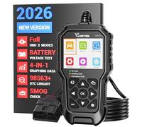 VDIAGTOOL VD30 Pro OBD2 Diagnosis, Escáner OBD2 para Errores de la luz de avería del Motor, Diagnosis Coche con Datos en Tiempo Real/Estado de preparación I/M, Lector OBD para Todos los Coche OBD II