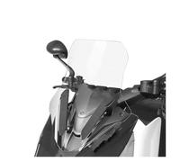 Vdifsvb Carenabris Parabrisas de Motocicleta de Turismo para Zontes 150D 350D 150 350 D ZT150D ZT150T-D ZT350D ZT350T-D3 Parabrisas Moto(Gray 57CM)