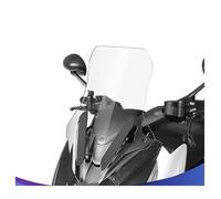 Vdifsvb Carenabris Parabrisas Motocicleta, Deflectores Viento Transparentes para Zontes 150D, 350D, 150, 350 D, ZT150D, ZT150T-D, ZT350D, ZT350T-D3 Parabrisas Moto(Transparent 57cm)