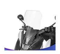 Vdifsvb Carenabris Parabrisas Motocicleta, Deflectores Viento Transparentes para Zontes 150D, 350D, 150, 350 D, ZT150D, ZT150T-D, ZT350D, ZT350T-D3 Parabrisas Moto(Transparent 62cm)