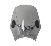 Vdifsvb Carenabris Parabrisas Universal para Motocicleta para ZONTES G1-125 G1125 2021-2023, Protector De Parabrisas, Deflector De Motocicletas Parabrisas Moto(Light Smoke)