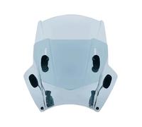 Vdifsvb Carenabris Parabrisas Universal para Motocicleta para ZONTES G1-125 G1125 2021-2023, Protector De Pantalla, Deflector De Motocicletas Parabrisas Moto(Adjust Light Grey)