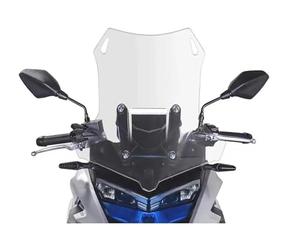 Vdifsvb Carenabrisa Para VOGE Valico DS 525X Parabrisas 525 Para DSX Kit Moto Deportiva Altura Y Ancho Deflector, Tamaño E, Color Transparente, Material Acrílico