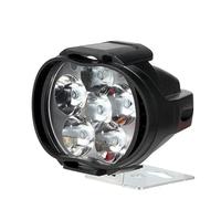 Vdifsvb Faro Moto Faros Delanteros Motocicleta Focos Auxiliares Scooter 6 Luces LED Antiniebla Trabajo con Interruptor Headlight(1 Piece)
