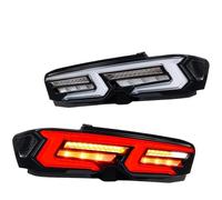 Vdifsvb Faro Trasero De Coche Para Chevrolet Para Camaro 2019-2024 Luces Traseras LED Transparentes Conjunto De Lámparas Con Indicador Secuencial Montaje luces traseras