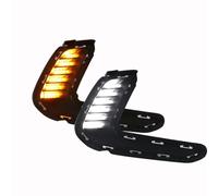 Vdifsvb Faros Niebla Para Hyundai Para Elantra 2016-2017 Con Luz Diurna Y Luz De Señal De Giro Amarilla Faros Antiniebla Delanteros Y Traseros LED