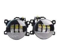 Vdifsvb Faros Niebla Para Mitsubishi Para Outlander 2006-2019 Lámpara Diurna Niebla Coche DRL 2 X 30W H11 Ajuntamiento Luz Niebla Led Ojo Ángel(White Red)