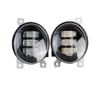 Vdifsvb Faros Niebla Para VW Para Amarok 2010 2011-2016 2 Luces Antiniebla LED 30 W Camión Luz Circulación Diurna Tipo Ojo Ángel DRL(White and Red)