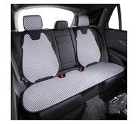 Vdifsvb Funda Asiento Coche Cojines Universales De Seda Fría para Asiento Coche Cojín Dividido para Individual Juego Trasero(Grey Rear Seat)