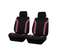 Vdifsvb Funda Asiento Coche Fundas De Asiento Coche Universales Y Transpirables, Compatibles con La Mayoría Coches SUV(Pink 2 Front Seat)