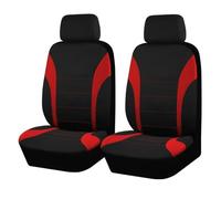 Vdifsvb Funda Asiento Coche Fundas Universales para Asientos De Coche, Compatibles con La Mayoría Coches, SUV Y Camiones, Bolsas Aire(Red 2 Seat)