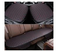 Vdifsvb Funda Asiento Coche Juego De Fundas Universales Cuero para Asientos Coche Protección para Cojines Alfombrillas Y Protectores Silla(Red 1 Set)
