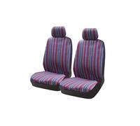 Vdifsvb Funda Asiento Coche para Toyota para Hiace 2+1 Fundas Universales De Poliéster A Rayas para Asientos Coche(F)