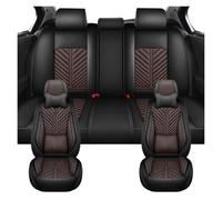 Vdifsvb Fundas Universales Antideslizantes para Asientos De Coche, para Dodge, Journey, RAM 1500, Challenger, Nitro Y Caliber. Fundas Asiento Automóvil(Luxury- Coffee)