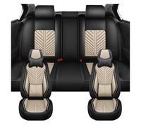 Vdifsvb Fundas Universales Antideslizantes para Asientos De Coche, para Dodge, Journey, RAM 1500, Challenger, Nitro Y Caliber. Fundas Asiento Automóvil(Luxury-Beige)