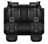 Vdifsvb Fundas Universales Antideslizantes para Asientos De Coche, para Dodge, Journey, RAM 1500, Challenger, Nitro Y Caliber. Fundas Asiento Automóvil(Luxury-Black Red)