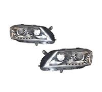 Vdifsvb Juego Faros Delanteros para VW para Passat para Magotan B7 2012-2016 Completas Conjunto Faros Delanteros Coche Kit Lentes proyector Faros Coche(Led Left and Right)