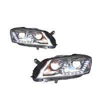 Vdifsvb Juego Faros Delanteros para VW para Passat para Magotan B7 2012-2016 Completas Conjunto Faros Delanteros Coche Kit Lentes proyector Faros Coche(High Beam hlogen)
