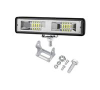 Vdifsvb Moto Faro Delantero Barra De Luces LED De Trabajo Universal De 48 W, Foco Para Todoterreno, 3030, 34 SMD(1 piece)